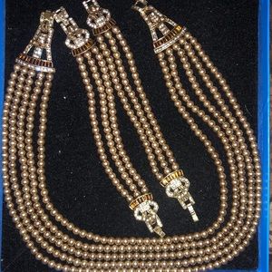 Heidi Daus Necklace & Bracelets set